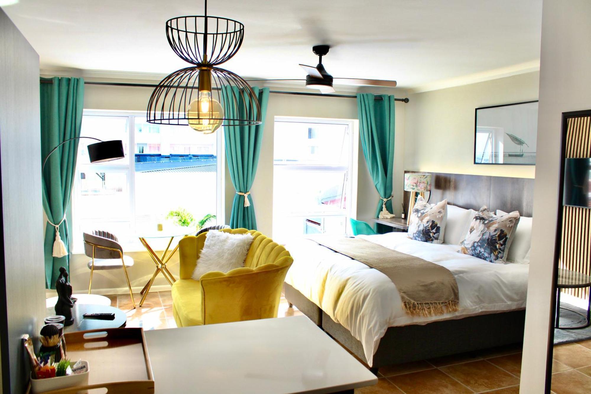Yellow Couch 1 Kingbed Apartment Kapstadt